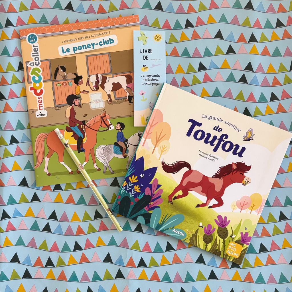 Box kids -  Anniversaire 4-7ans "Poney"